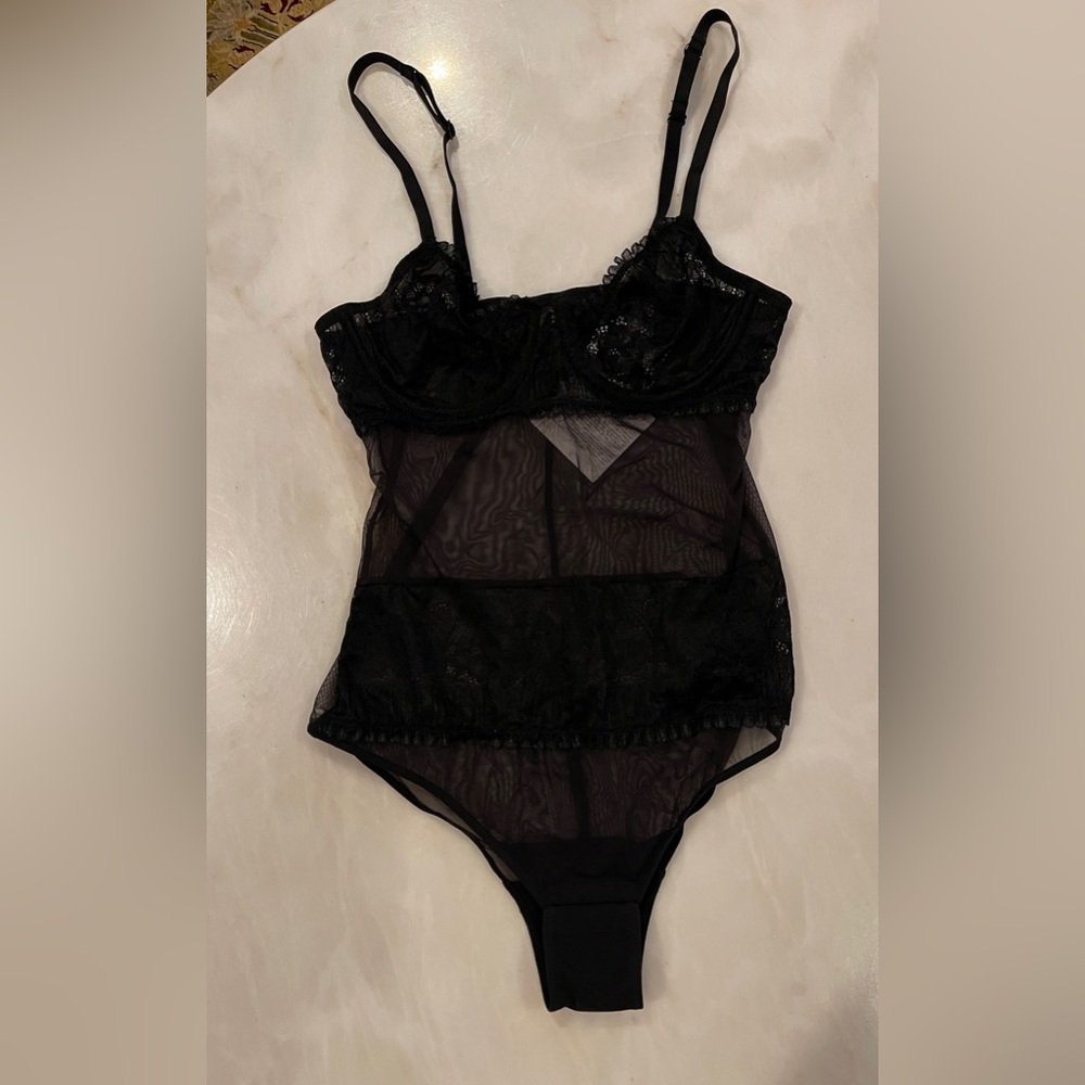 La Perla Studio Black Bodysuit 34 B NWT - Picture 2 of 8